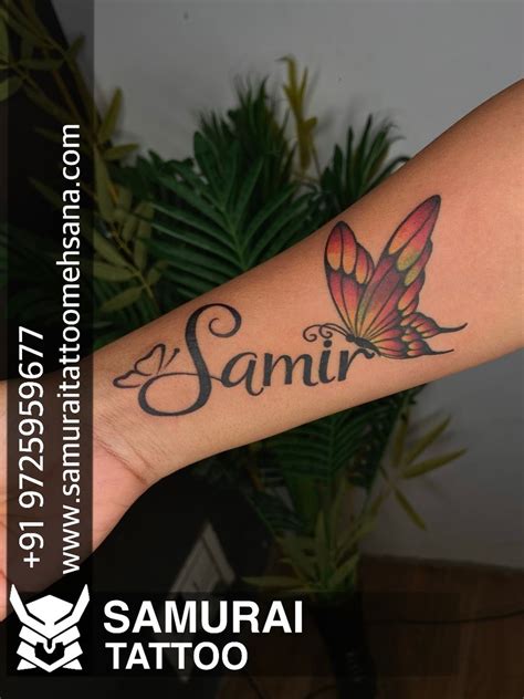 Tattoo uploaded by Vipul Chaudhary • Samir name tattoo |Samir tattoo |Samir name tattoo ideas ...