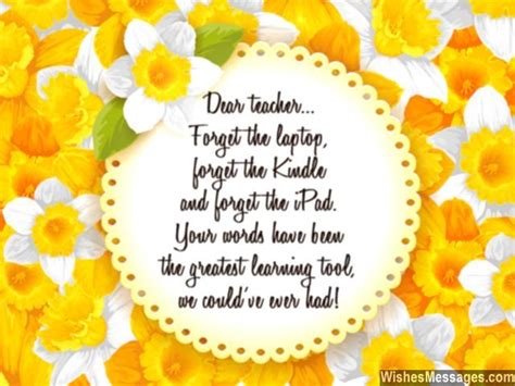 Farewell Messages for Teachers: Goodbye Quotes for Teachers and Professors – WishesMessages.com