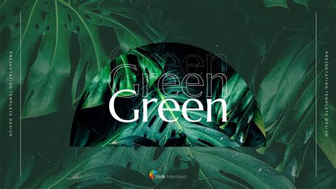 Green PPT Business