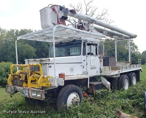 1965 Zeligson digger derrick truck/Altec boom,Caterpillar 3208 Fuller Road Ranger 10 speed ...