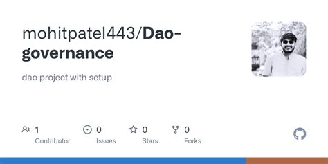 GitHub - mohitpatel443/Dao-governance: dao project with setup
