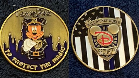 Disney Parks Unofficial Security Challenge Coins Raise Questions