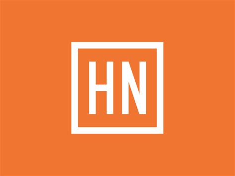 Hacker News logo concept by Joel Glovier on Dribbble