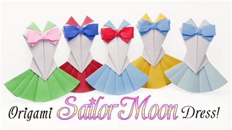 Origami Sailor Hat Origami Sailor Moon Dress Tutorial - craftora.info