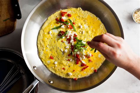 Sun-Dried Tomato and Goat Cheese Omelet Recipe - NYT Cooking