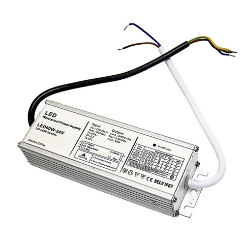 GS Lighting Driver 24V IP 67 POWER SUPPLY 60W 2.5A - GREENSEED LIGHTING ...