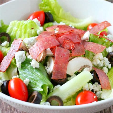 Copycat Lou Malnati's Salad - Foodtastic Mom