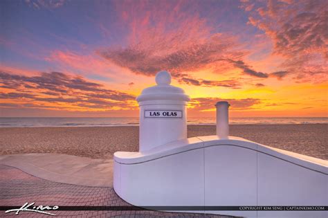 Las Olas Sign Beach Sunrise Fort Lauderdale Florida | HDR Photography ...