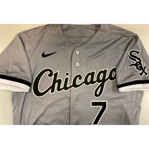 Tim Anderson 2020 Team Issued Grey Road Jersey - Size 42 | White Sox ...