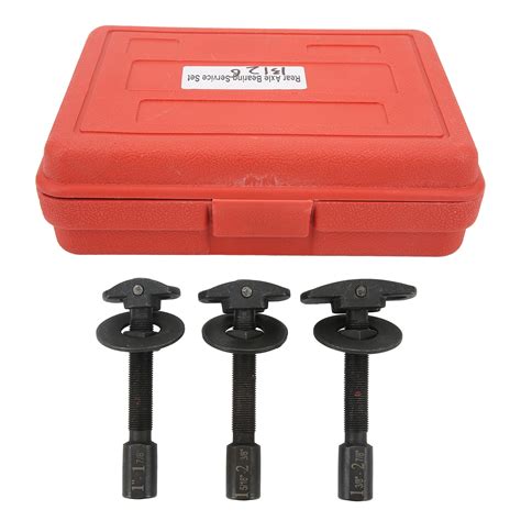 3 Sizes Semi Floating Rear Axle Bearing Puller Remover Slide Hammer Set Universal Auto Repair ...