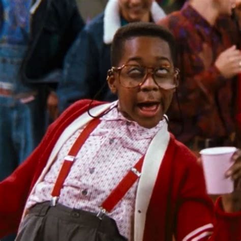 Remember Steve Urkel? This is him today