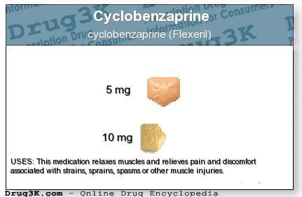 Cyclobenzaprine – Flexeril - The Pain Source - Makes Learning About Pain, Painless