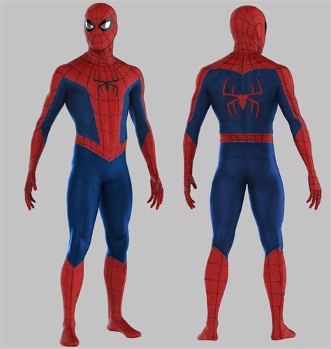 MCU Spider-Man NWH Final Swing Suit Fanart by TytorTheBarbarian on ...