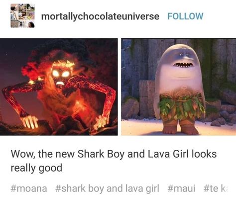 Moana // Sharkboy and Lavagirl | Disney memes, Disney jokes, Disney funny