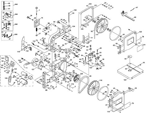 Porter Cable PCB330BS 14 In. Band Saw Parts - Porter Cable Band Saw Parts - Porter Cable Parts ...