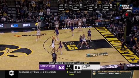 Full Holy Cross Crusaders-Iowa Hawkeyes Highlights 🎥 | NCAA.com