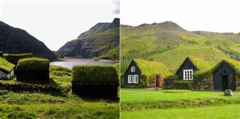 The Fairy Houses of Faroe Islands- The ancient Turf Roof Dwellings on ...