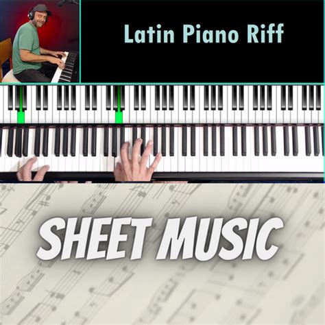 Latin Piano Riff - Sheet Music | PIANO FREAK