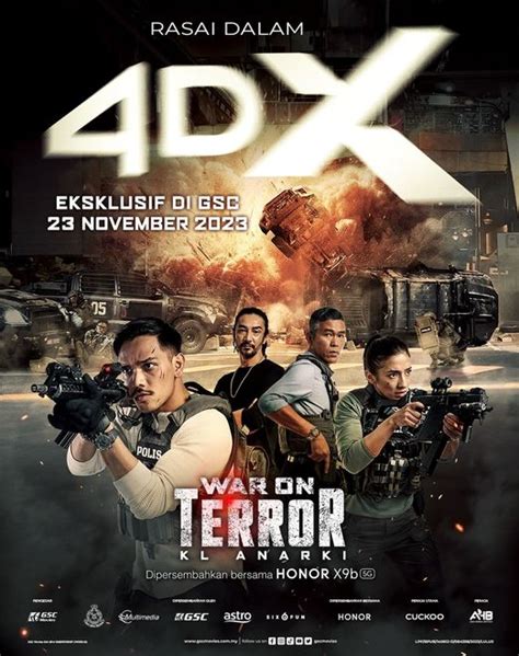 Info, Sinopsis, Kutipan Filem War On Terror : KL Anarki (2023) | Iluminasi