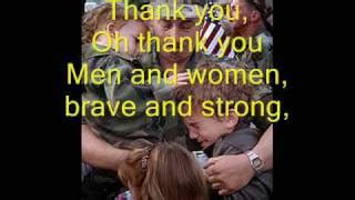 Thank You Soldiers - Veteran's Day/Memorial Day Song Chords - ChordU