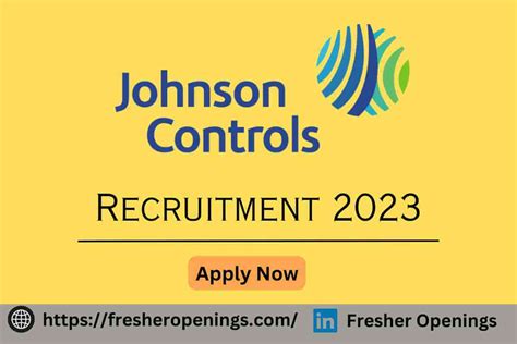 Johnson Controls Careers 2023: Hiring As Application Engineer