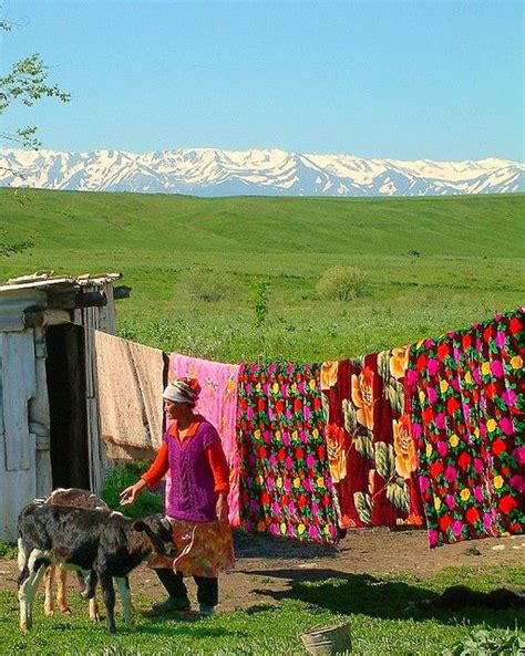 Village in the Mountains of Heaven, Kazakhstan | Kazakhstan, Asia travel, Kazakhstan travel