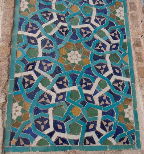 3-D Ornamental Mosaic Tile | This is the first example I saw… | Flickr