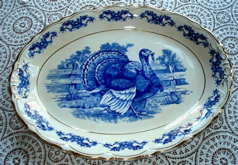 √ Pottery Barn Turkey Platter