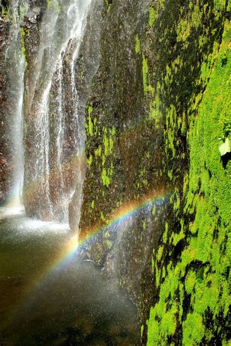 San Ramon waterfall located on the slopes of the Volcan Maderas ...