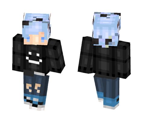 Download Blue haired boy :) Minecraft Skin for Free. SuperMinecraftSkins