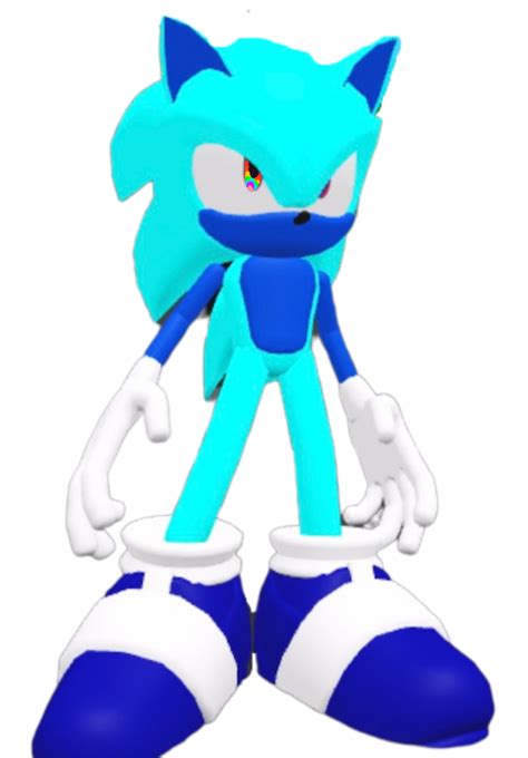 Mega Sanic 3D model by tyedyeninja04 on DeviantArt