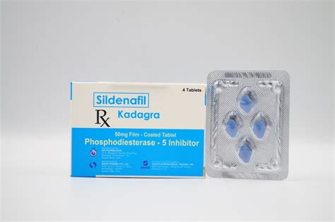 Sildenafil (as Citrate) KADAGRA – 50 MG | Sahar Pharma