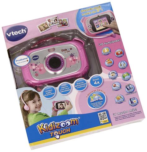 VTech – Camera, Kidizoom Touch, pink – TopToy