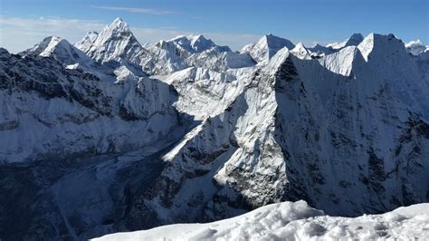 Island Peak Summit 6189m Mountain Panorama Nepal - YouTube