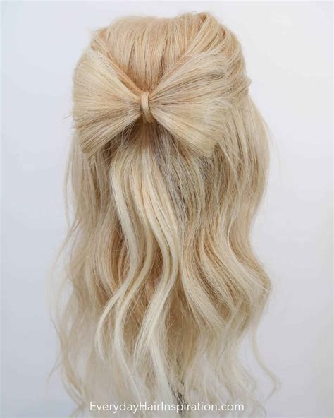 How To Do a Bow Hairstyle For Beginners - Everyday Hair inspiration