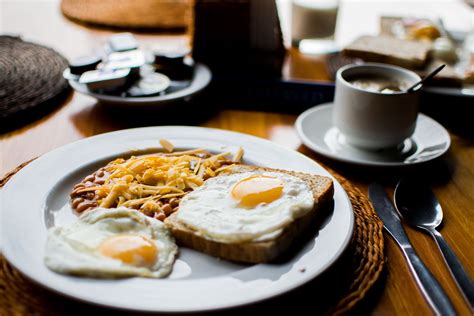 Fried Egg and Bread Pklatter · Free Stock Photo