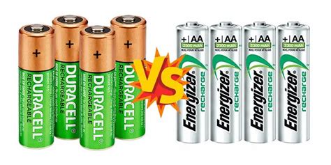 Duracell Vs Energizer Rechargeable Batteries - PowerUpTips