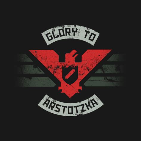 Glory to Arstotzka - Papers Please - T-Shirt | TeePublic