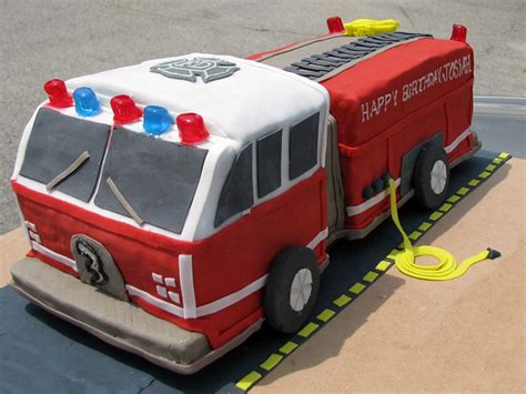 Fire truck cake | Flickr - Photo Sharing!