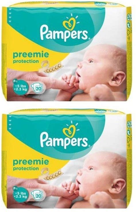 Buy Pampers Preemie Swaddlers Premature Baby diapers - New Born(40 Pieces) Online at desertcartUAE