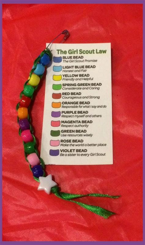 Scout SWAPs Kit ~ Promise and Law ~ Beaded Scout Troop Craft Activity for 12 | Camp Craft ...