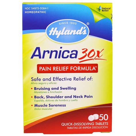 Hyland s Arnica 30X 50 Quick-Dissolving Tablets - Walmart.com - Walmart.com