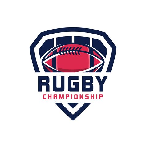 Rugby Logo, American Logo Sport, Rugby logo template vector, isolated ...