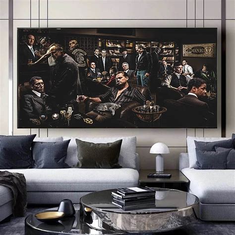 Famous Gangsters Canvas Wall Art Gangsters Canvas Print Home - Etsy