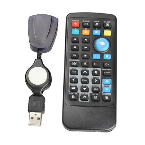 Aliexpress.com : Buy Universal PC Computer Remote Control USB Media Center fly Mouse USB ...