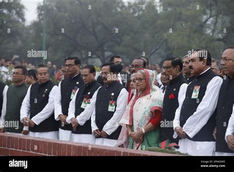 Dhaka, Bangladesh - March 26, 2023: Prime Minister Sheikh Hasina and ...