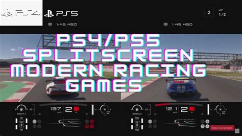 All PS4/PS5 Split Screen Racing Games - YouTube