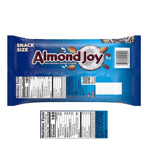 Almond Joy Fun Size Nutrition