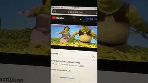 Shrek 4 end credits - YouTube