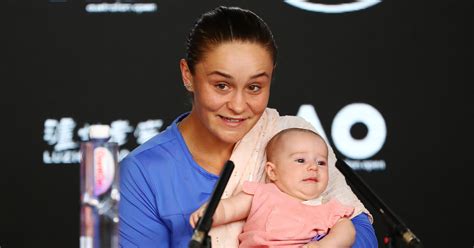 Photos of Ashleigh Barty With Baby Niece at Australian Open | POPSUGAR Family